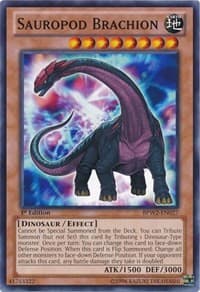 Sauropod Brachion - Battle Pack 2: War of the Giants Round 2 - YuGiOh card
