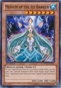 Medium of the Ice Barrier - Battle Pack 2: War of the Giants Round 2 - YuGiOh card