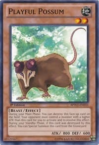 Playful Possum - Battle Pack 2: War of the Giants Round 2 - YuGiOh card