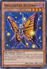 Swallowtail Butterspy - Battle Pack 2: War of the Giants Round 2 - YuGiOh card