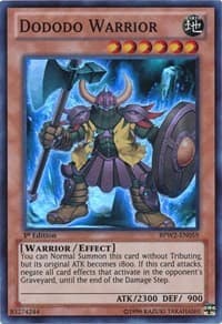 Dododo Warrior - Battle Pack 2: War of the Giants Round 2 - YuGiOh card