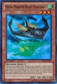 Mecha Phantom Beast Stealthray - Battle Pack 2: War of the Giants Round 2 - YuGiOh card