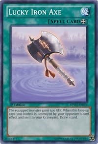 Lucky Iron Axe - Battle Pack 2: War of the Giants Round 2 - YuGiOh card