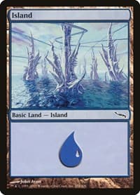 Island (294) - Mirrodin - Magic: The Gathering card