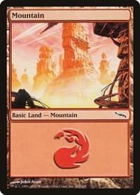 Mountain (302) - Mirrodin - Magic: The Gathering card
