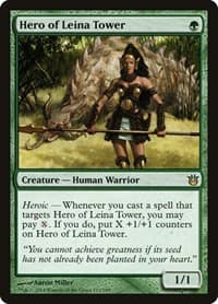 Hero of Leina Tower - Born of the Gods - Magic: The Gathering card