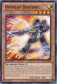 Overlay Sentinel - Legacy of the Valiant - YuGiOh card