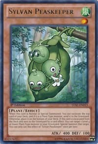 Sylvan Peaskeeper - Legacy of the Valiant - YuGiOh card