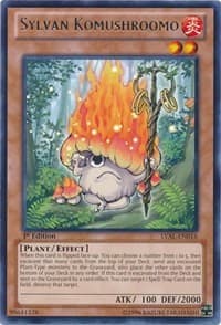 Sylvan Komushroomo - Legacy of the Valiant - YuGiOh card