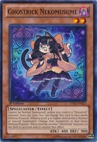 Ghostrick Nekomusume - Legacy of the Valiant - YuGiOh card