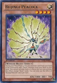 Bujingi Peacock - Legacy of the Valiant - YuGiOh card