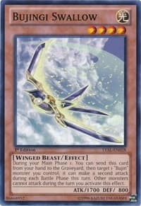 Bujingi Swallow - Legacy of the Valiant - YuGiOh card