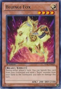 Bujingi Fox - Legacy of the Valiant - YuGiOh card