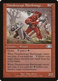 Thunderscape Battlemage - Planeshift - Magic: The Gathering card