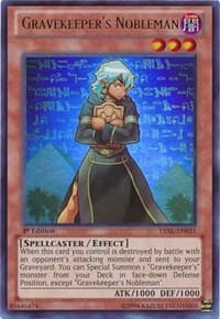 Gravekeeper's Nobleman - Legacy of the Valiant - YuGiOh card