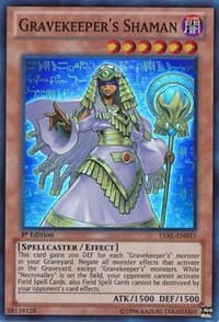 Gravekeeper's Shaman - Legacy of the Valiant - YuGiOh card