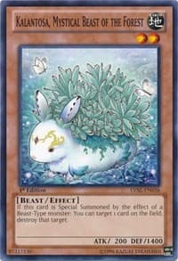 Kalantosa, Mystical Beast of the Forest - Legacy of the Valiant - YuGiOh card