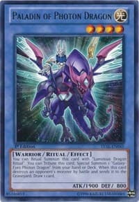 Paladin of Photon Dragon - Legacy of the Valiant - YuGiOh card