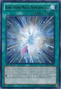 Rank-Down-Magic Numeron Fall - Legacy of the Valiant - YuGiOh card