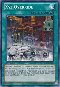 Xyz Override - Legacy of the Valiant - YuGiOh card