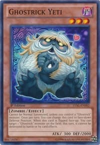 Ghostrick Yeti - Legacy of the Valiant - YuGiOh card