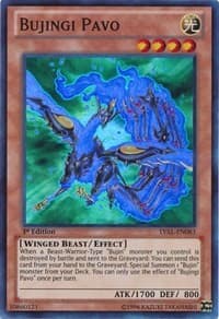 Bujingi Pavo - Legacy of the Valiant - YuGiOh card
