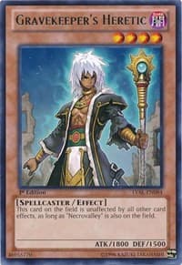 Gravekeeper's Heretic - Legacy of the Valiant - YuGiOh card
