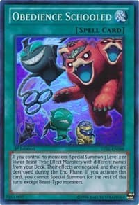Obedience Schooled - Legacy of the Valiant - YuGiOh card