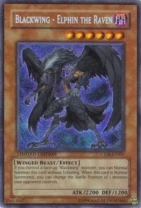 Blackwing - Elphin the Raven - 2009 Collectors Tin - YuGiOh card