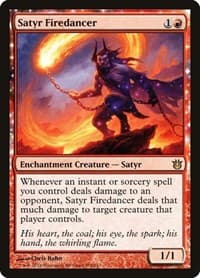 Satyr Firedancer - Born of the Gods - Magic: The Gathering card