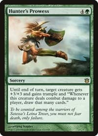 Hunter's Prowess - Born of the Gods - Magic: The Gathering card