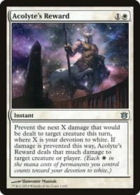 Acolyte's Reward - Born of the Gods - Magic: The Gathering card