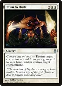Dawn to Dusk - Born of the Gods - Magic: The Gathering card