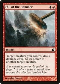 Fall of the Hammer - Born of the Gods - Magic: The Gathering card