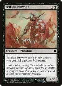 Felhide Brawler - Born of the Gods - Magic: The Gathering card