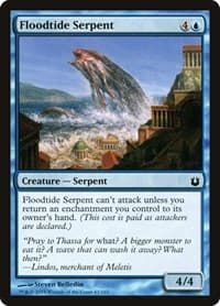 Floodtide Serpent - Born of the Gods - Magic: The Gathering card