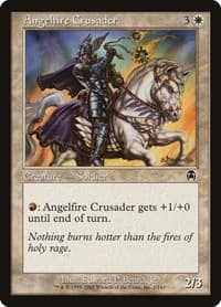 Angelfire Crusader - Apocalypse - Magic: The Gathering card