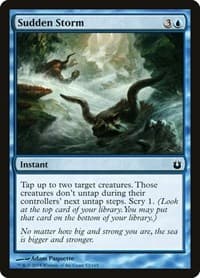 Sudden Storm - Born of the Gods - Magic: The Gathering card