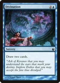 Divination - Born of the Gods - Magic: The Gathering card