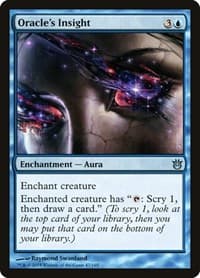 Oracle's Insight - Born of the Gods - Magic: The Gathering card