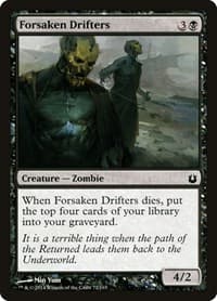Forsaken Drifters - Born of the Gods - Magic: The Gathering card