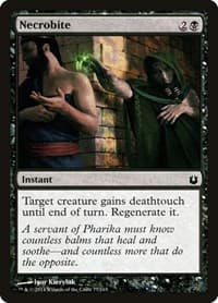 Necrobite - Born of the Gods - Magic: The Gathering card