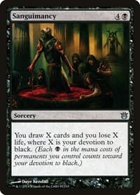 Sanguimancy - Born of the Gods - Magic: The Gathering card