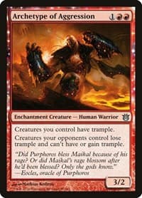 Archetype of Aggression - Born of the Gods - Magic: The Gathering card