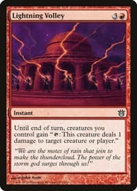 Lightning Volley - Born of the Gods - Magic: The Gathering card