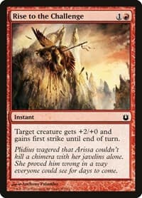 Rise to the Challenge - Born of the Gods - Magic: The Gathering card