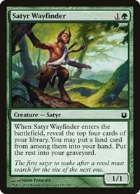 Satyr Wayfinder - Born of the Gods - Magic: The Gathering card