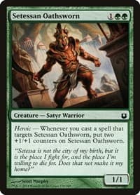 Setessan Oathsworn - Born of the Gods - Magic: The Gathering card