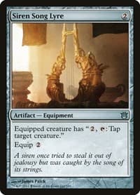 Siren Song Lyre - Born of the Gods - Magic: The Gathering card