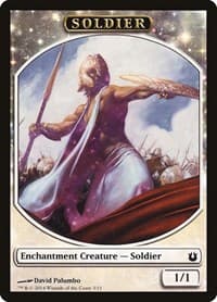 Soldier Token - Born of the Gods - Magic: The Gathering card
